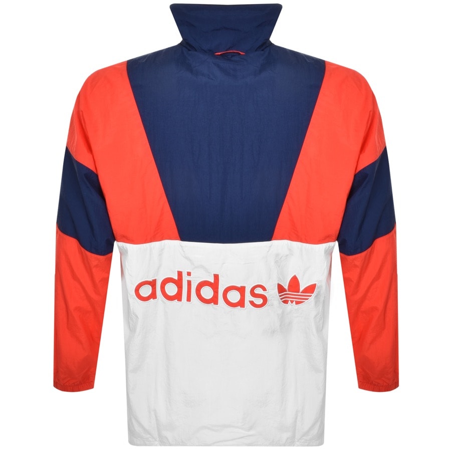 Alternative Image for Productadidas Originals Half Zip Track Top Jacket Red3